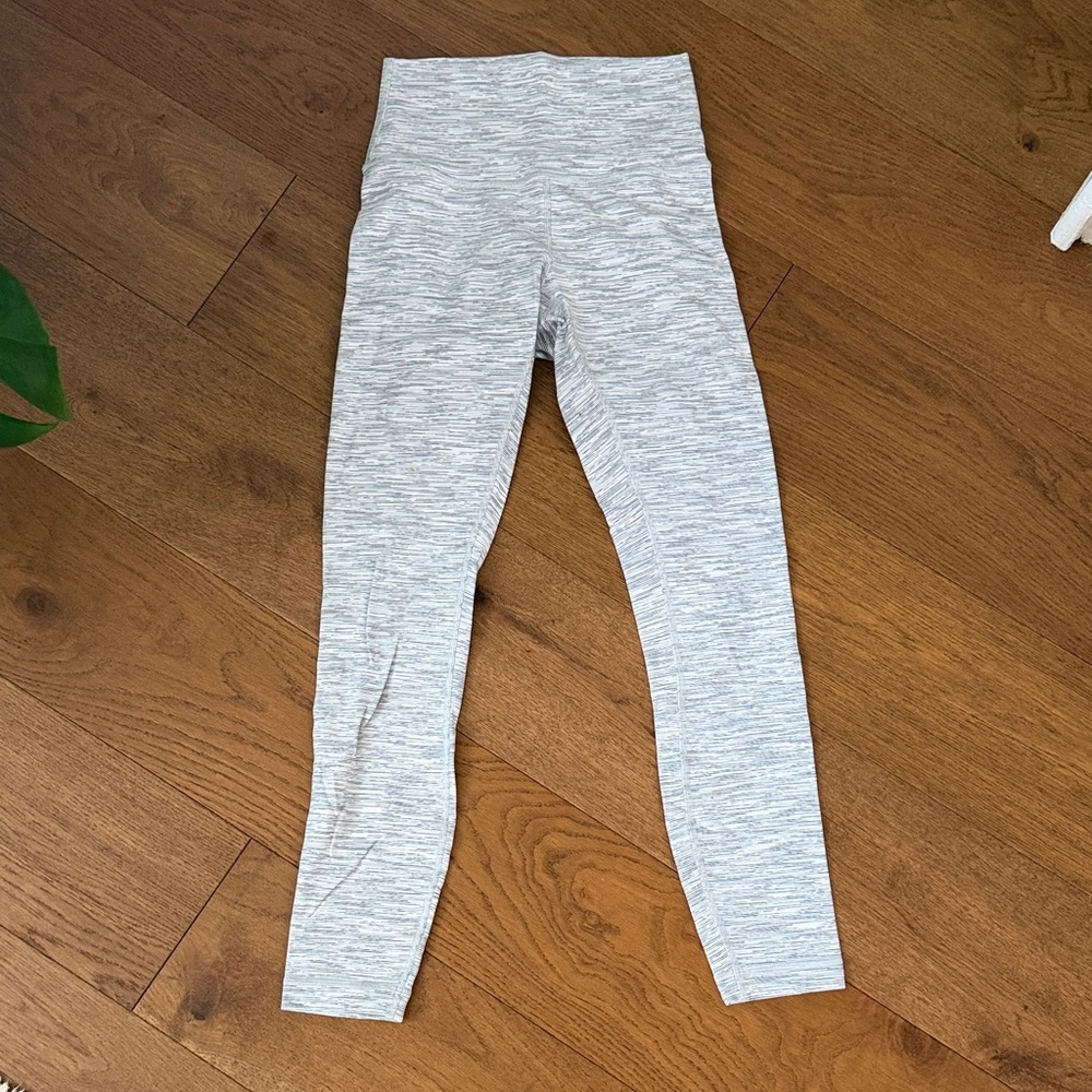 Gray Lululemon Align Leggings